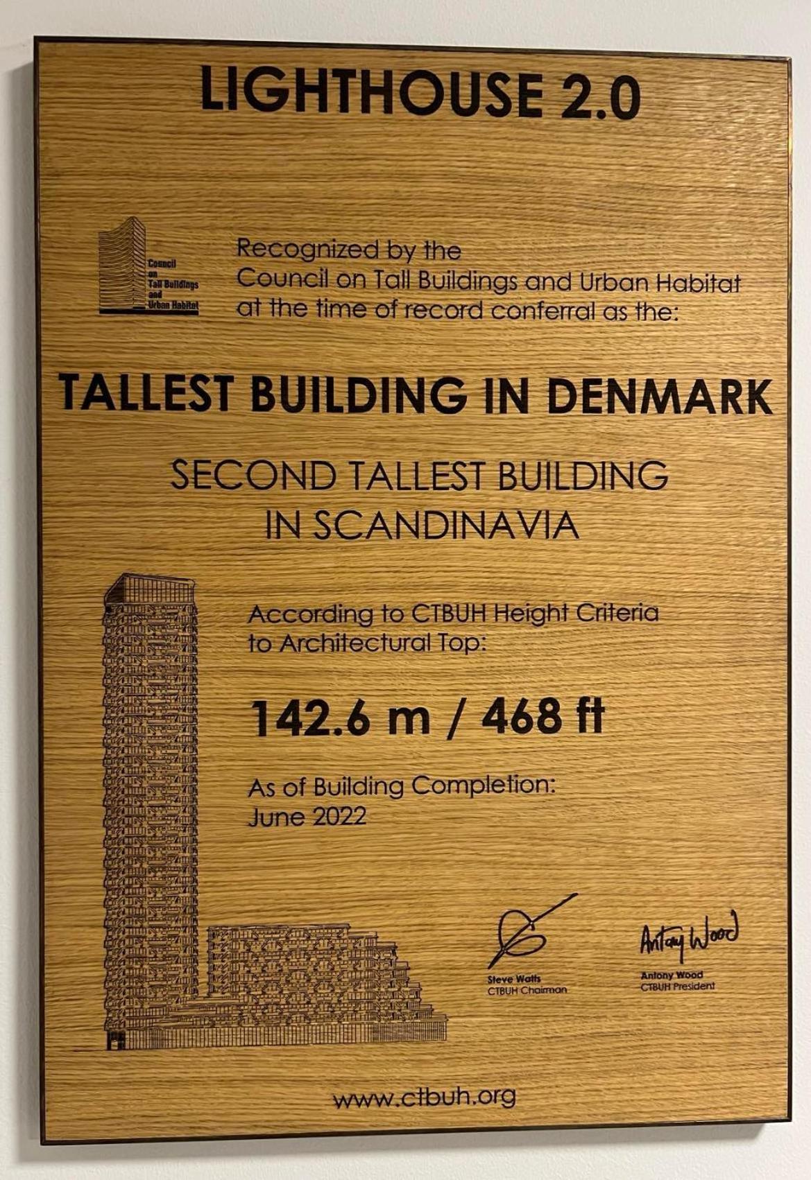 26-Etage Lejlighed Med Utrolig Havudsigt Århus 外观 照片