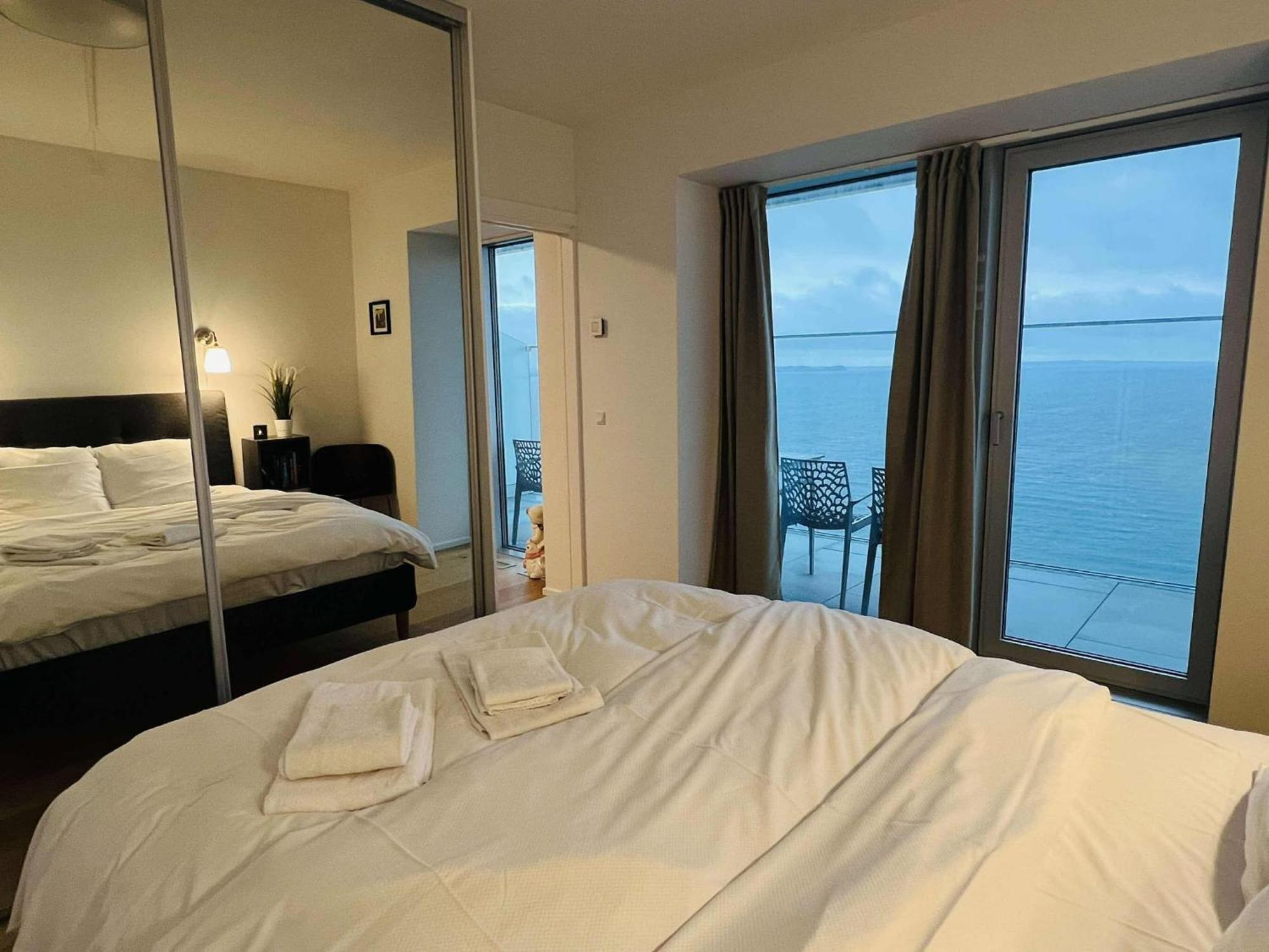 26-Etage Lejlighed Med Utrolig Havudsigt Århus 外观 照片
